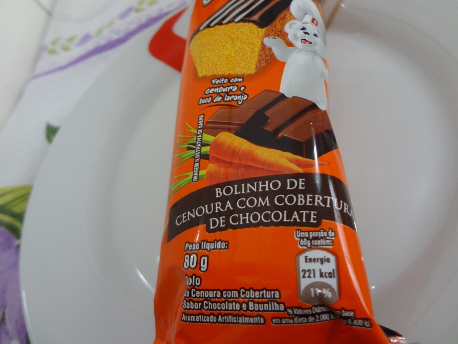   Minix Bolinho De Cenoura com Cobertura de Chocolate - Pullman