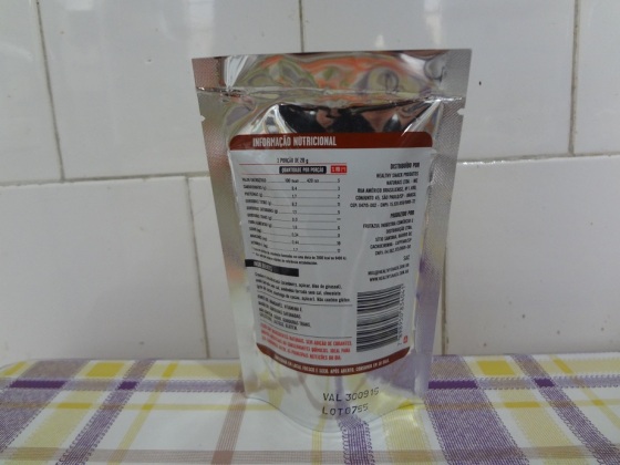 Healthy Snack Cranberry, Avelã e Amêndoa com Chocolate
