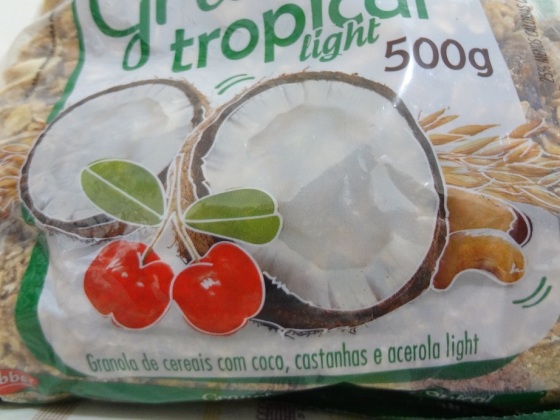 granola tropical kobber light