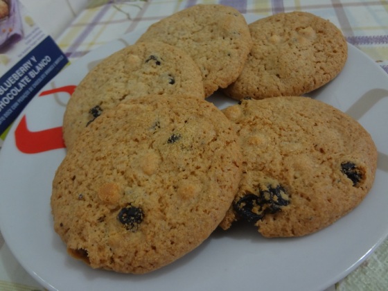cookies blueberry e chocolate branco sugar and spice